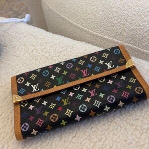 Louis Vuitton Porte Tresor Wallet Multicolor